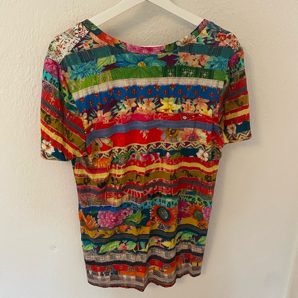 Johnny was v neck quilt shirt - Picture 5 of 7